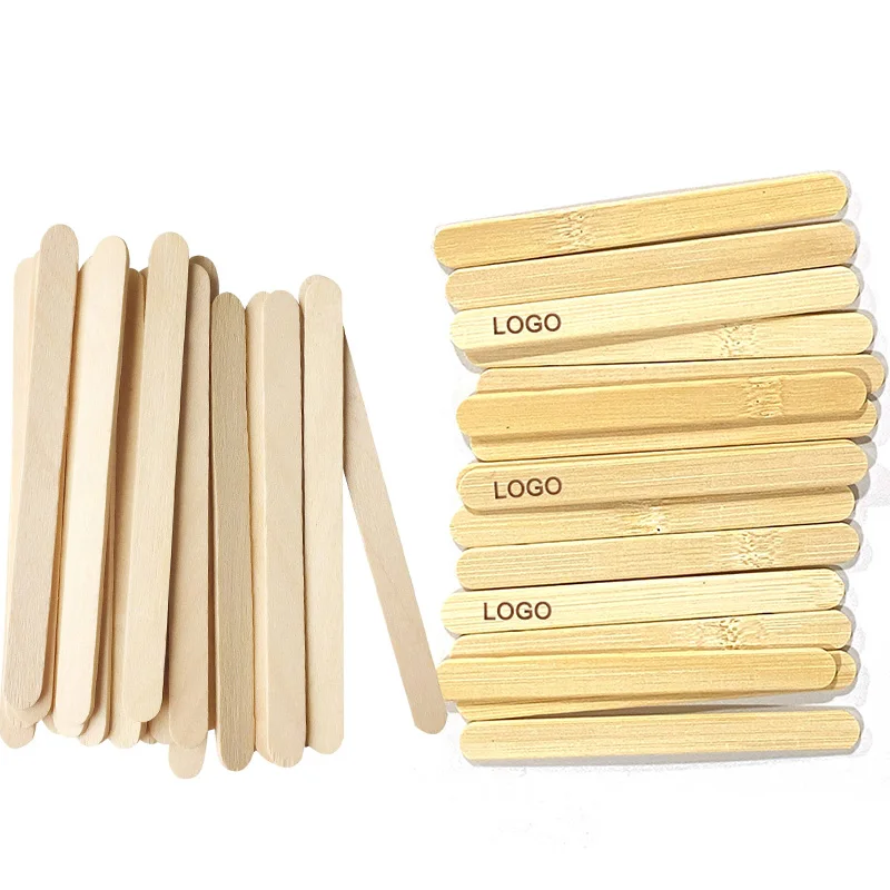 Wholesale Eco-Friendly Disposable Wooden Ice Cream Popsicle Sticks - China  Wooden Popsicle Sticks and Ice Cream Sticks price