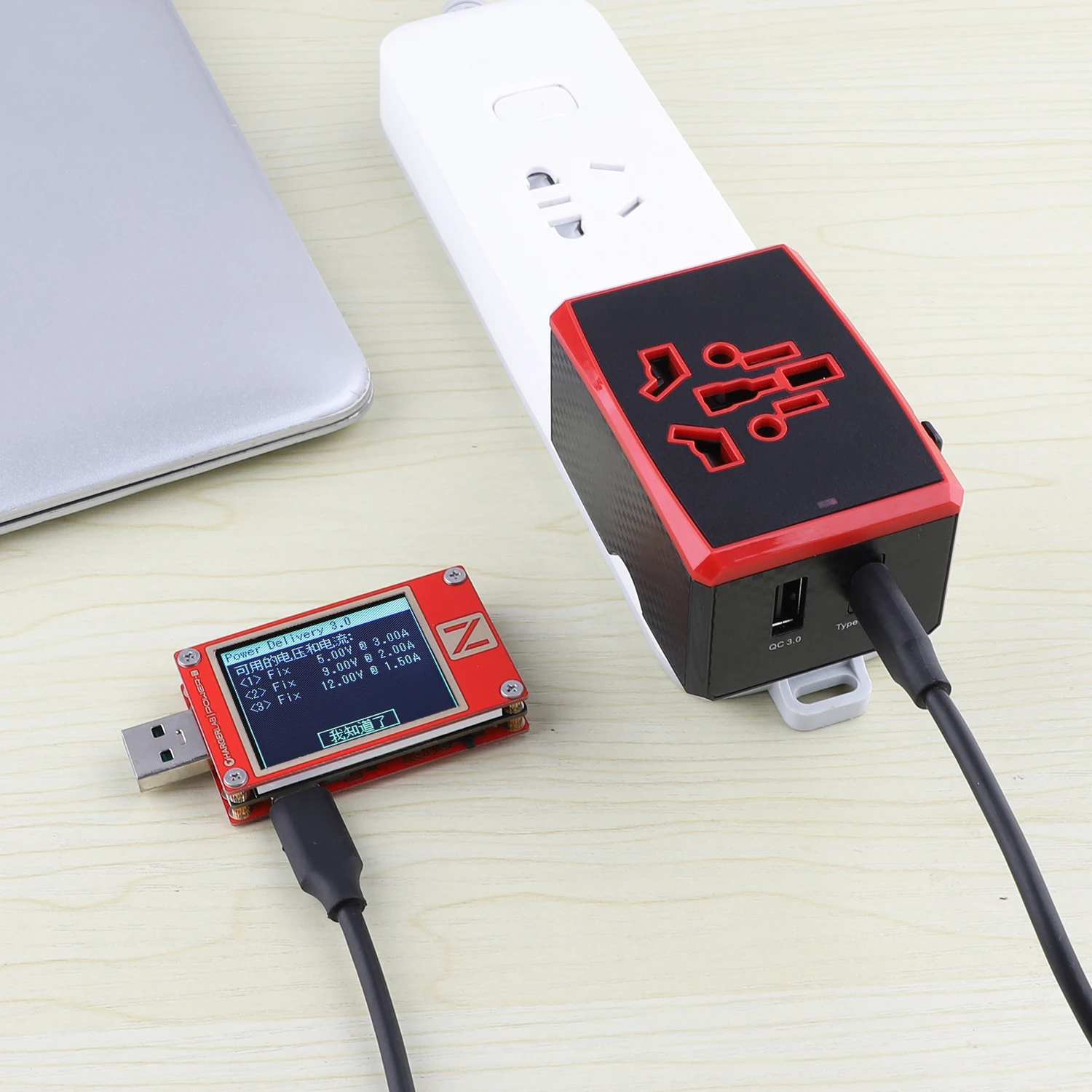 20W PD Charger Smallest Portable Travel Adapter with Universal Multi-Plug Global Wall USB Connection AC Output