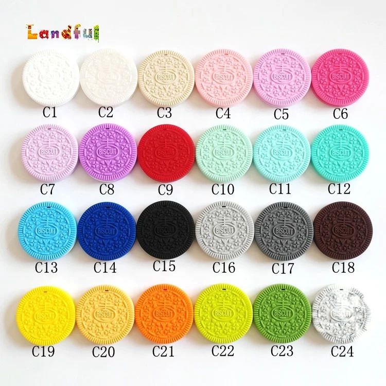 Не содержит Бисфенол А что ваши навыки и творческие способности выпечки печенья Форма Прорезыватели для зубов жевать набор «сделай сам» для ожерелье кулон