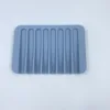 Draining soap dish-blue