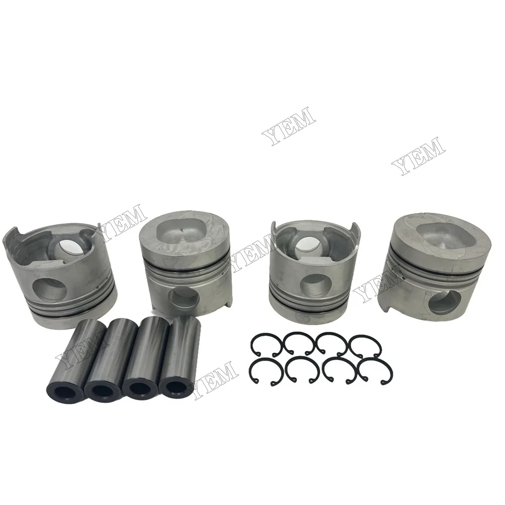4BD2 Overhaul Rebuild Kit for Isuzu Engine Kit Gasket Piston Set 4
