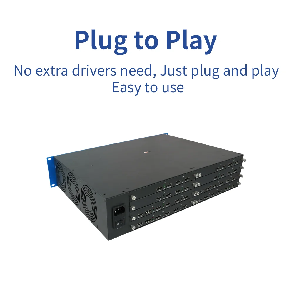 Customizable 4 Input 32 Output LED Video Processor 8K 4x8 7x4 3x5 11x2 Professional Audio Video & Lighting