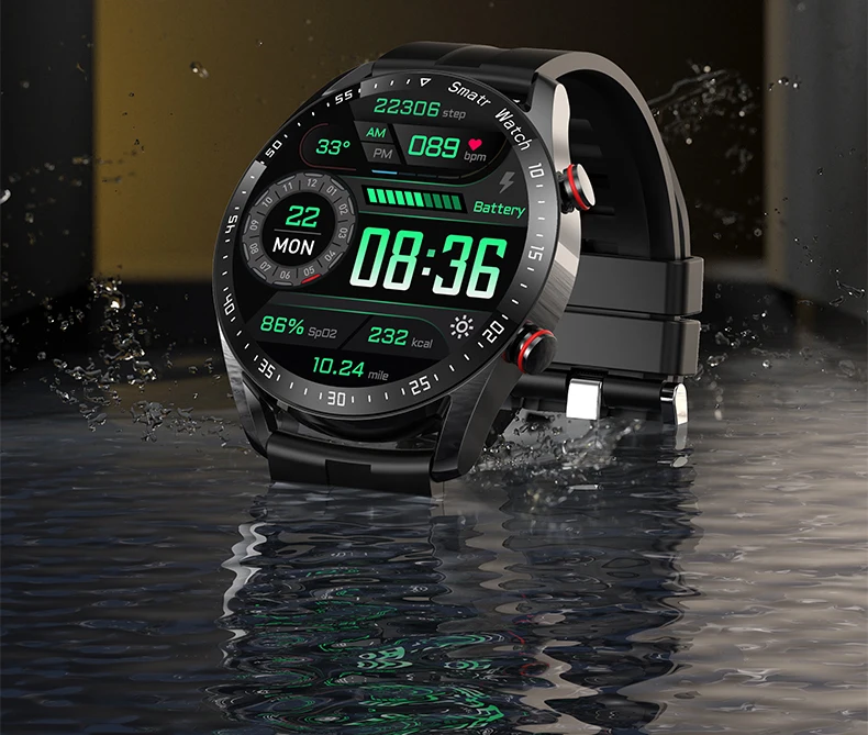 2025 New Hw20 Ecg Ppg Bt Call Smart Watch Men Laser Health Blood Pressure Fitness Sport Watch Man Waterproof Smartwatch for Men