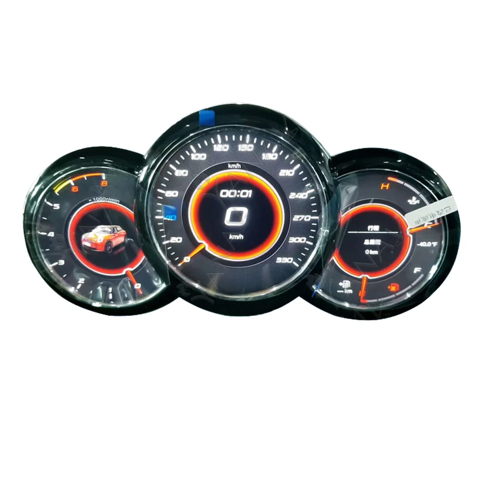 Linux Digital Cluster LCD Screen Virtual Cockpit Speed Meter Instrument Dashboard Panel for BMW Mini Cooper 2010-2012 1 Year