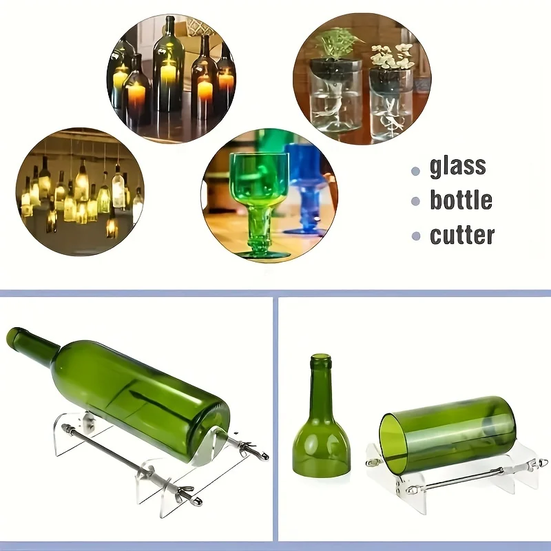 Glass Bottle Cutter Tool Professional for Bottles Cutting Glass Bottle-cutter DIY Cut Tools Machine Wine Beer With Screwdriver