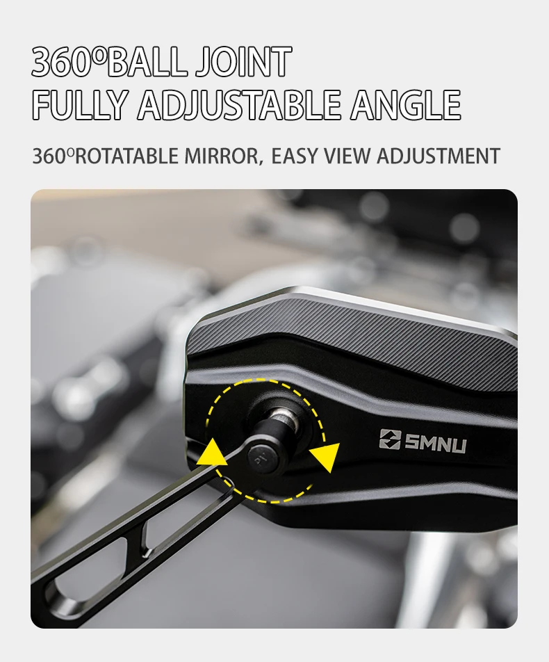 product smnu motorcycle rear view mirror general blue clear purple rear mirror motorcycle side mirror motorcycle rearview mirrors-9