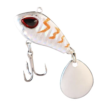 New VIB Spinner Bait by Cheery 7g/10g/17g/25g Fish Metal Spoon Lure with Jig Head for River Lake Fishing Artificial Hard Bait – Metal Jig – view 4