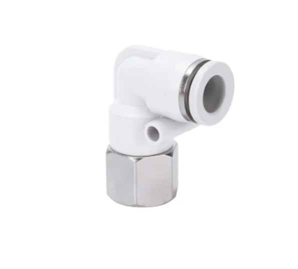 Pneumatic quick connector PLF internal thread elbow PLF4-M5 PU air pipe quick insertion right angle L-shaped bending connector