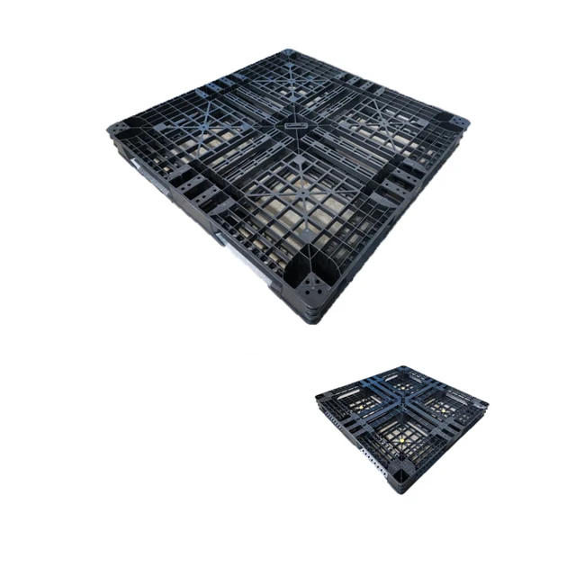 Sell Plastic Pallets for Warehouse Use Large Plastic Push-Trays With Rigid Reinforcement for Shelves