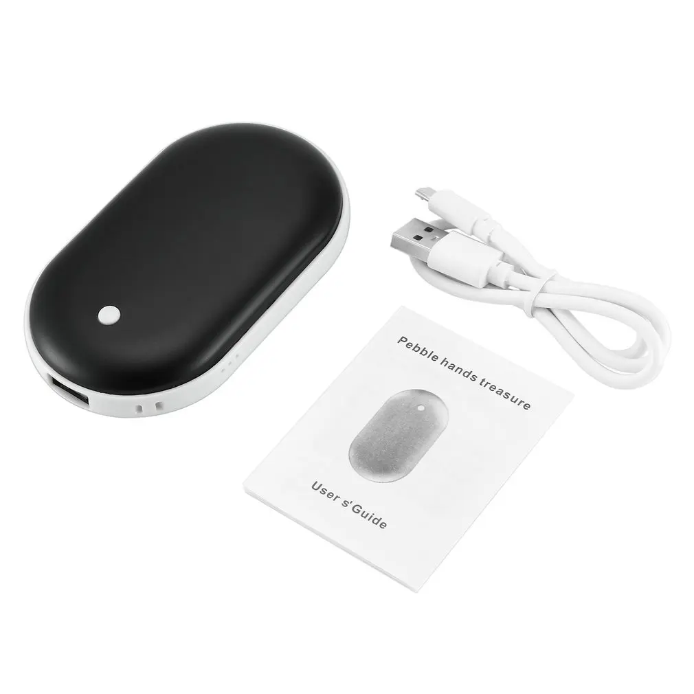 2 In 1 Portable 5200mah Travel Mini Pocket Usb Rechargeable Electric Battery Power Bank Hand 1341