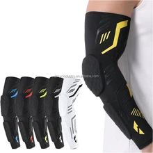 Honeycomb Arm Sleeve Elastic Compression Elbow Guard Pad Arm Protector Sleeve Joint Guard Elbow Pad Gym Sports Safety Arm Sleeve