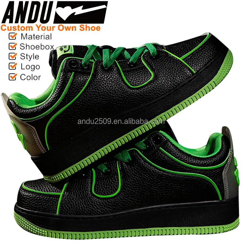 Custom Men Shoes Designer Shoes Men's Casual Skateboarding Shoes Original Unisex Outdoor Chunky