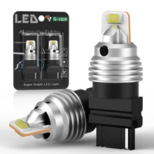 Gview 3156 Auto LED Backup W16W 1156 3157 Car LED Light Bulbs T10 T15 Amber White Canbus Error Free CSP 7035 LED Reverse Lights