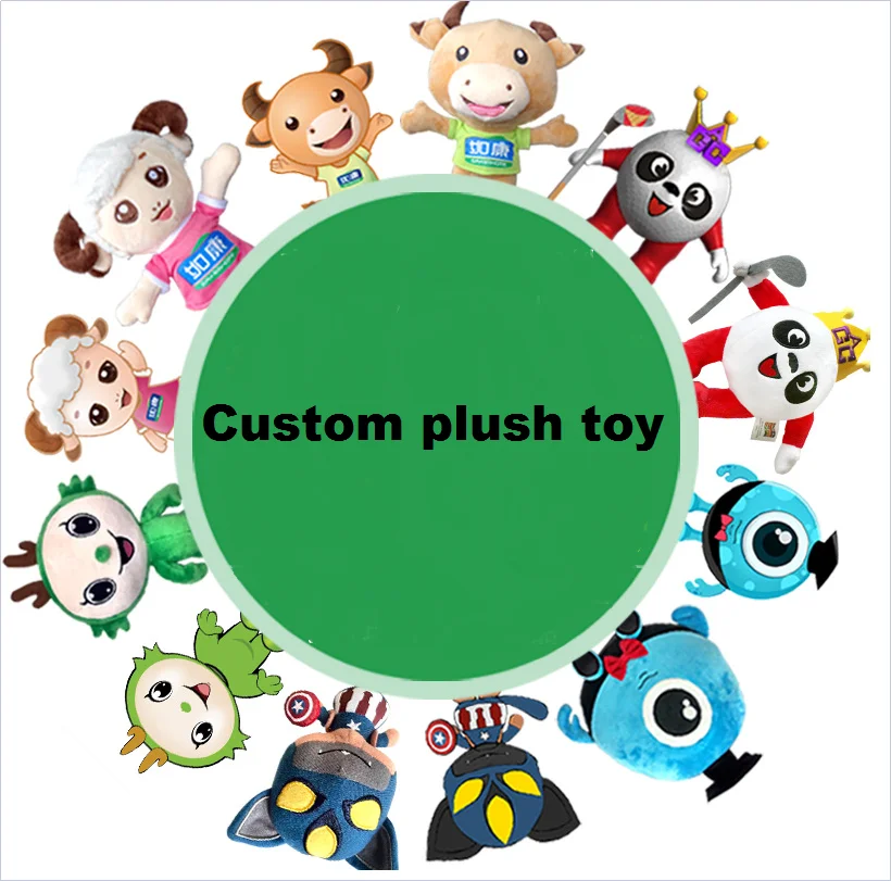 30cm Rainbow Friends Plush Soft Stuffed Animal Toys Green Monster For Kids  Gift