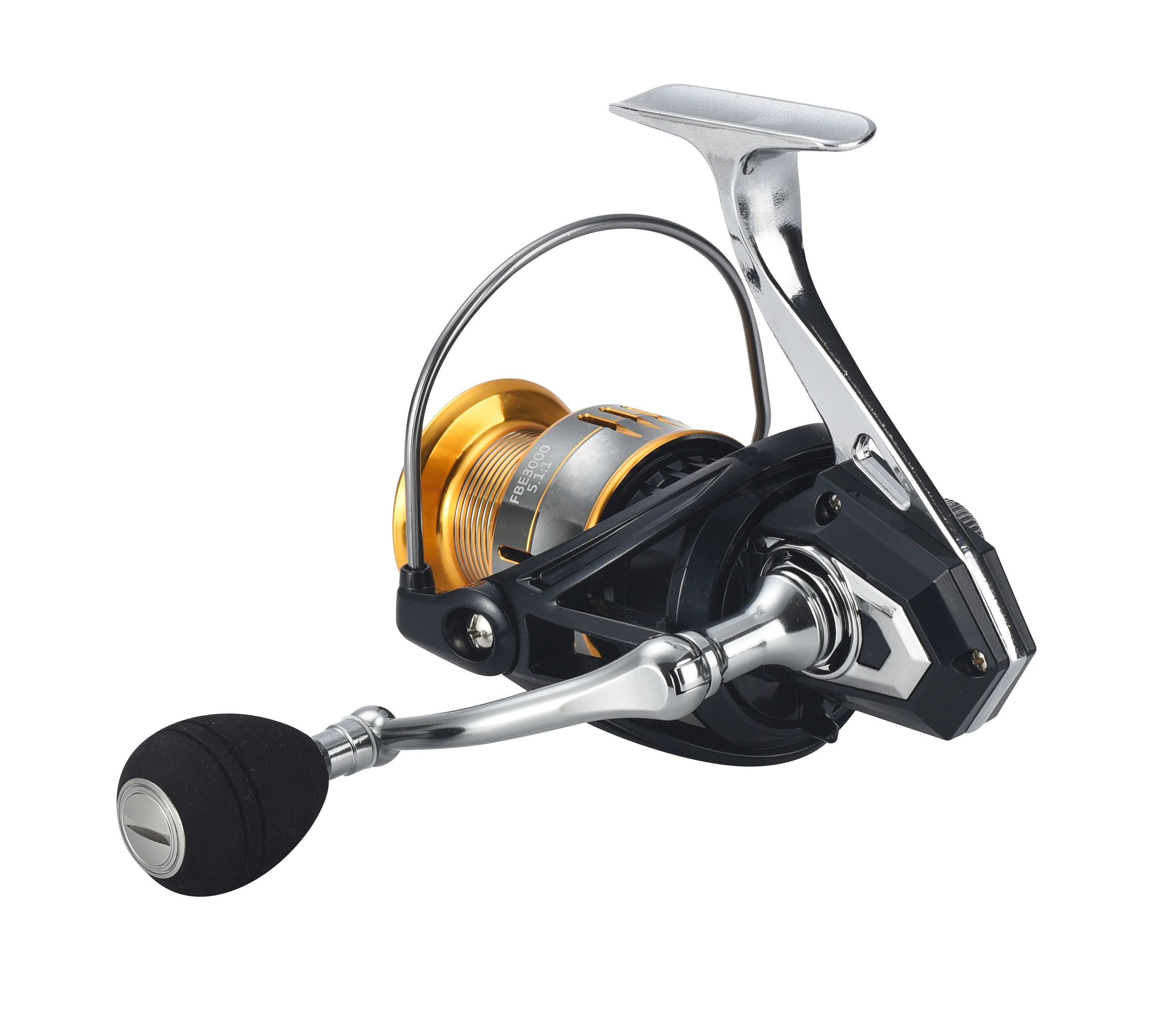 Lizard 2000-12000 Series With Metal Body Long-Distance Fishing Reel Large  Model FB/FBE As Two Styles of Universal Spinning Reel