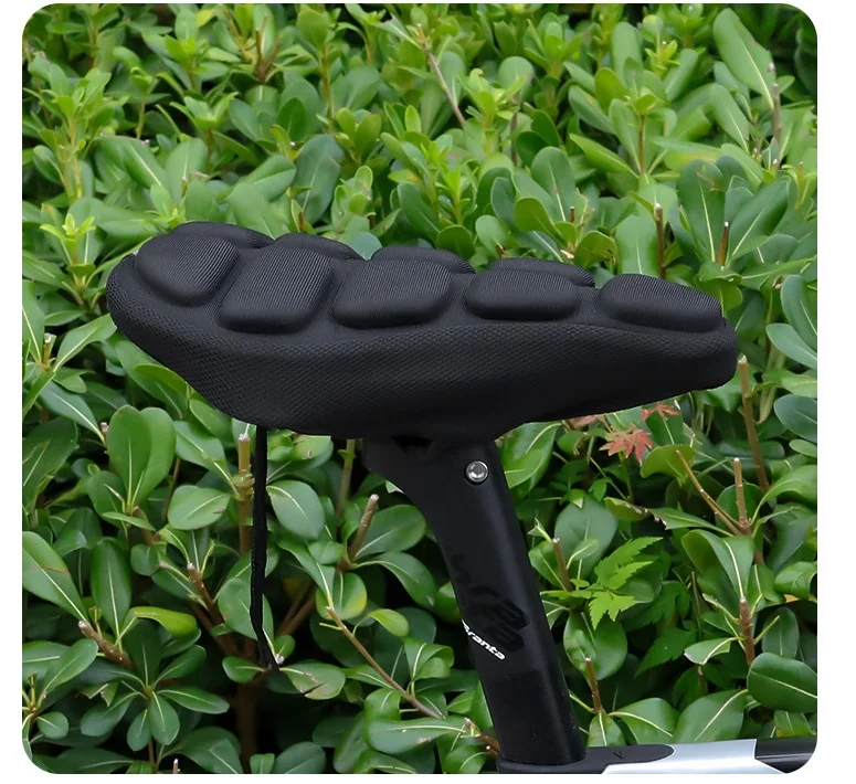 Bicycle Cushion Cover Road Bike Shock Absorbing Reflective Eva Seat