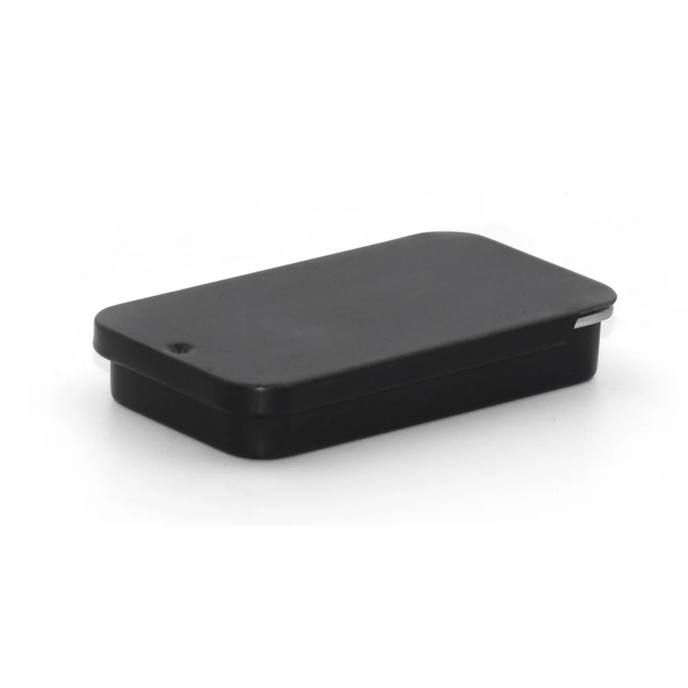 Factory Supply Small Slide Top Solid Perfume Storage Metal Tin Box