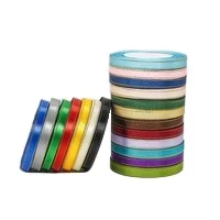 Небольшой минимальный заказ 1 см золотой край лента Подарочная коробка упаковка аксессуары для головных уборов одежды цветная