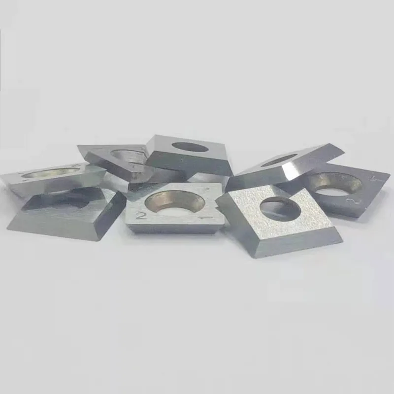 DiamondCut Woodworking Carbide Indexable Inserts Turning Cutter Blades for Hard Wood