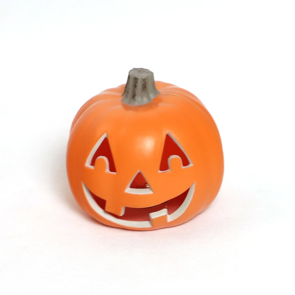 Halloween plastic light up pumpkin lamp ornaments hollow out  pumpkin for store decoration