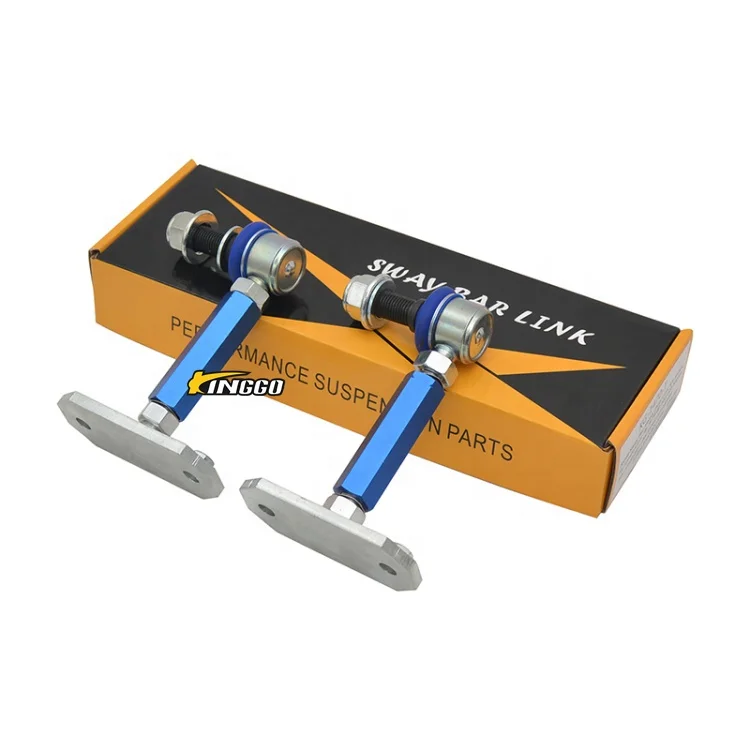 Adjustable Front End Link Kit Stabilizer Sway Bar Kit Joints for Landcruiser 76 78 79 80 100 105 Series