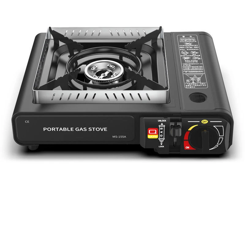 Mini Tourist Gas Stove Burner Outdoor Portable Cassette Furnace Camping Kitchen Cooker Camping