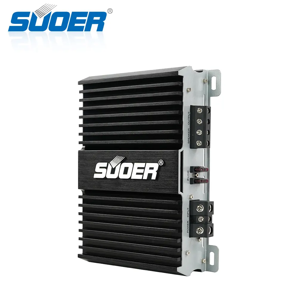 Suoer CB-500D-C hot sale 1500w car audio amplificador para autos car power amplifier class d