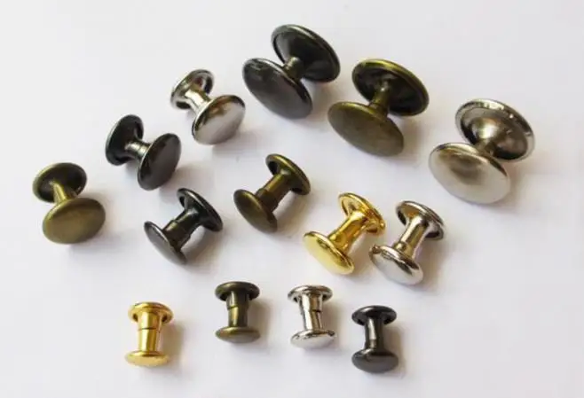8MM double  rivets High quality  single or double rivets leather decorative rivet