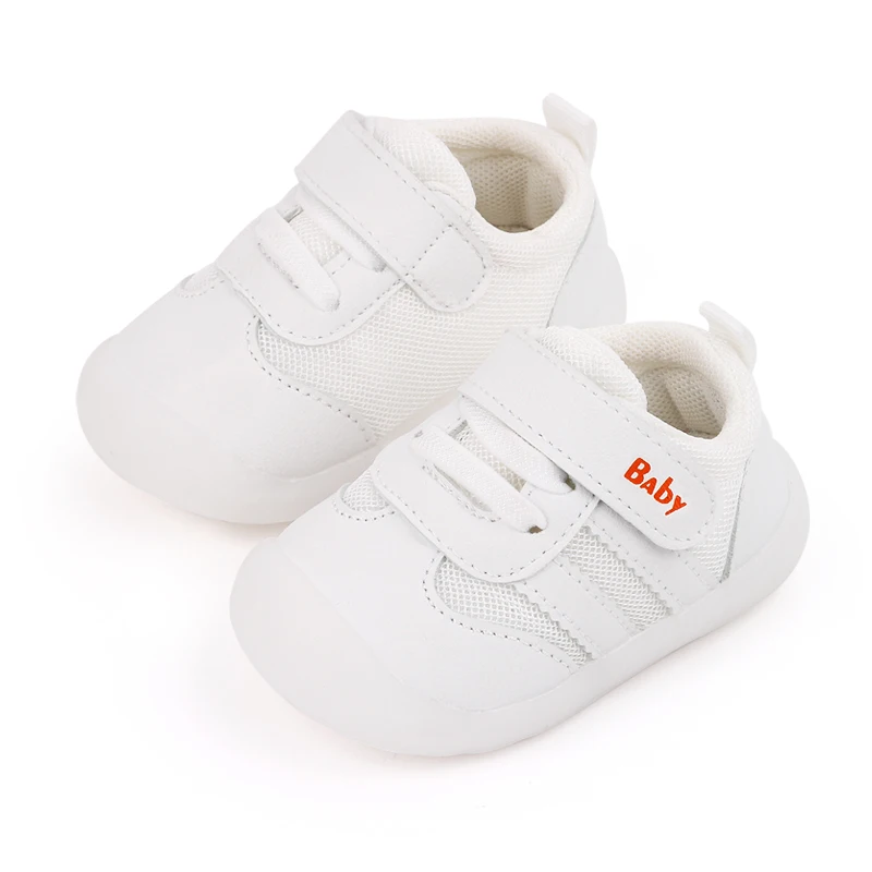 High Quality Kids Sneakers Mesh Breathable Anti-slip Baby Shoes