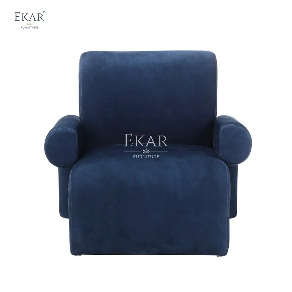 Wooden Frame Lounge Chair with High-Density Ultra Firm Foam supplier