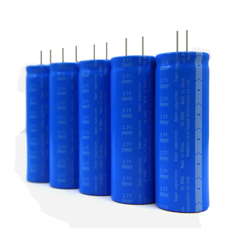 Hot! 2.7V 5000F super capacitor with small safe discharge for motorcycle