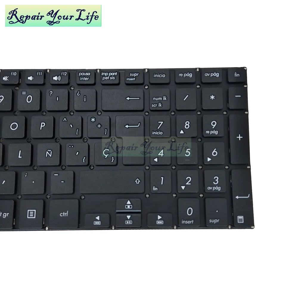 Touche Clavier AZERTY Noir Pour ASUS VivoBook S550CB - Modèle MP-12F56F0-5283W