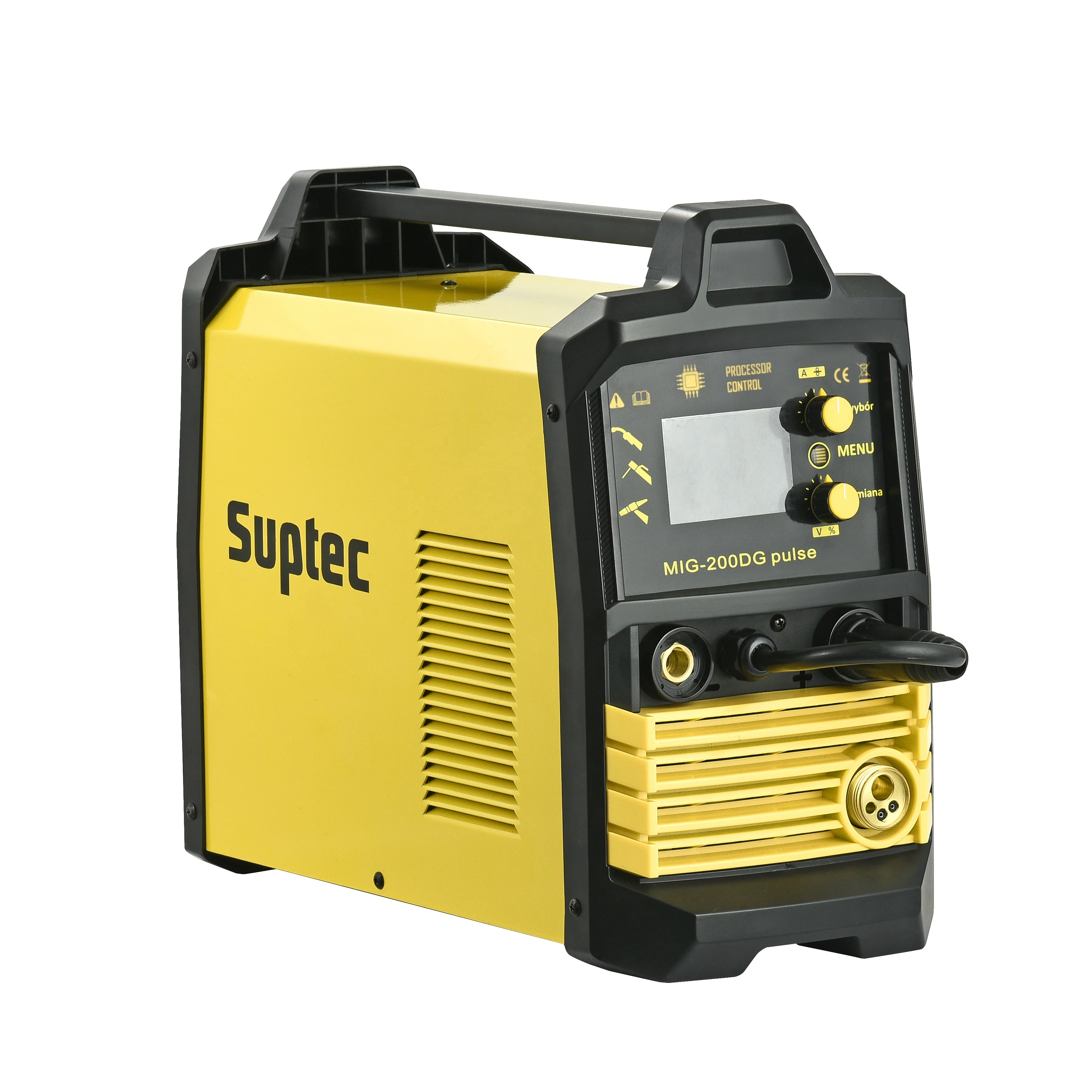 Synergic Welder Lcd Double Pulse Mig Welder 220v Mig Welder For Aluminum And Stainless Welding