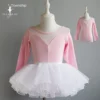 Pink + white pompadour dress