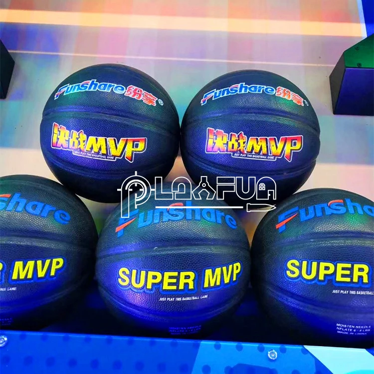 PlayFun Electronic Commercial Coin Operated Arcade Shooting Sport Game Mvp Basketball Machine