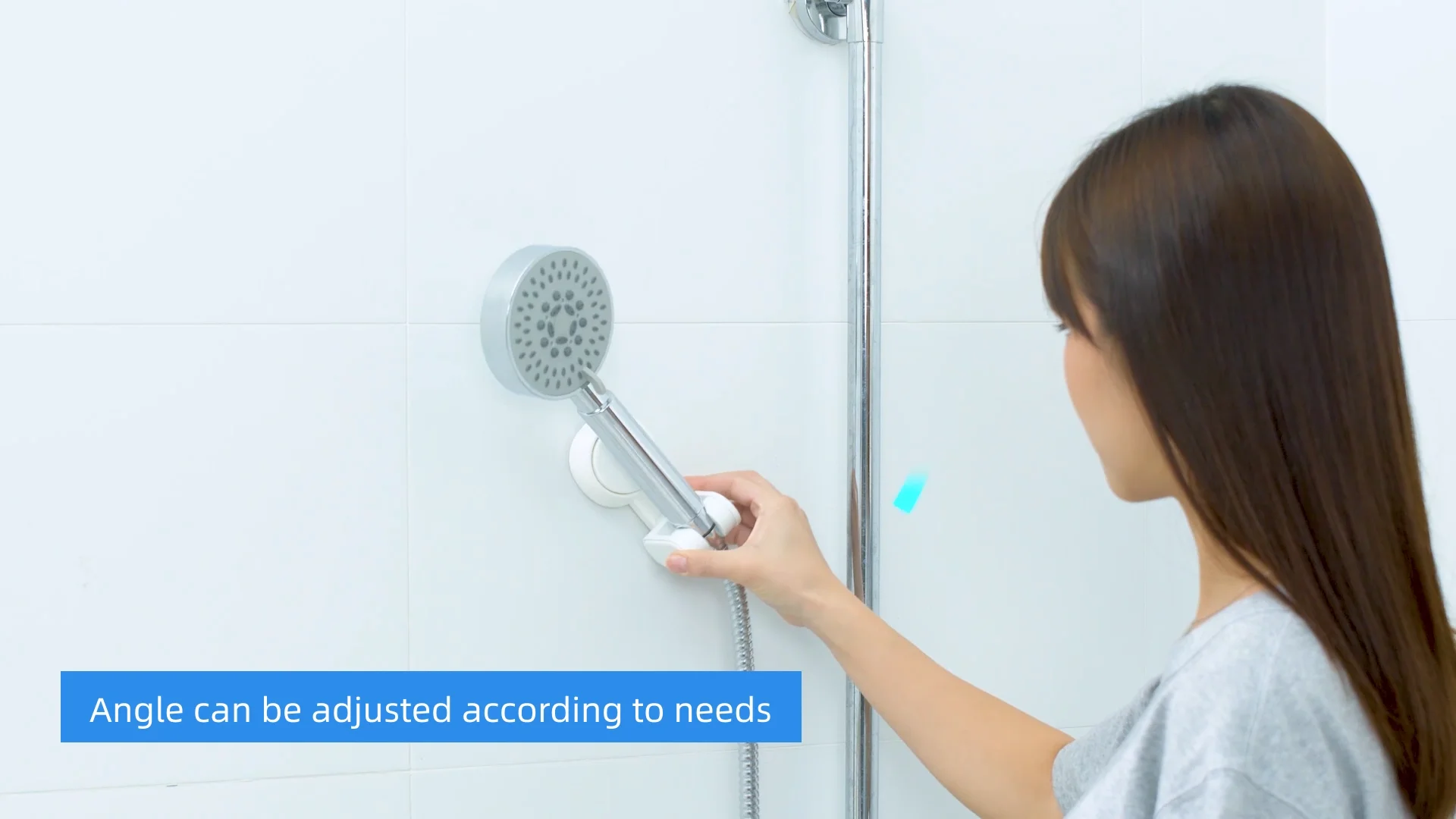 Taili Drill Free Removable Strong Heavy Duty Plastic Shower Head Nozzle