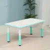 Whiteboard, mint green single table