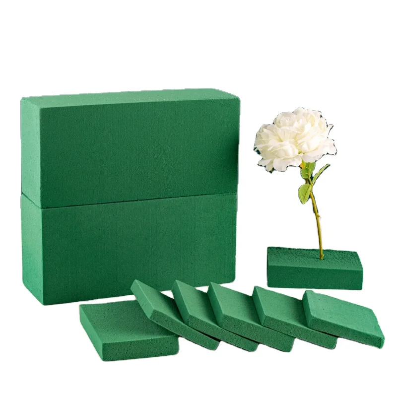 4x Round Dry Floral Foam Blocks Green Styrofoam Block for Artificial  Flowers UK