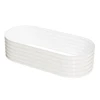 Blanc ivoire + lit de jardin surélevé
