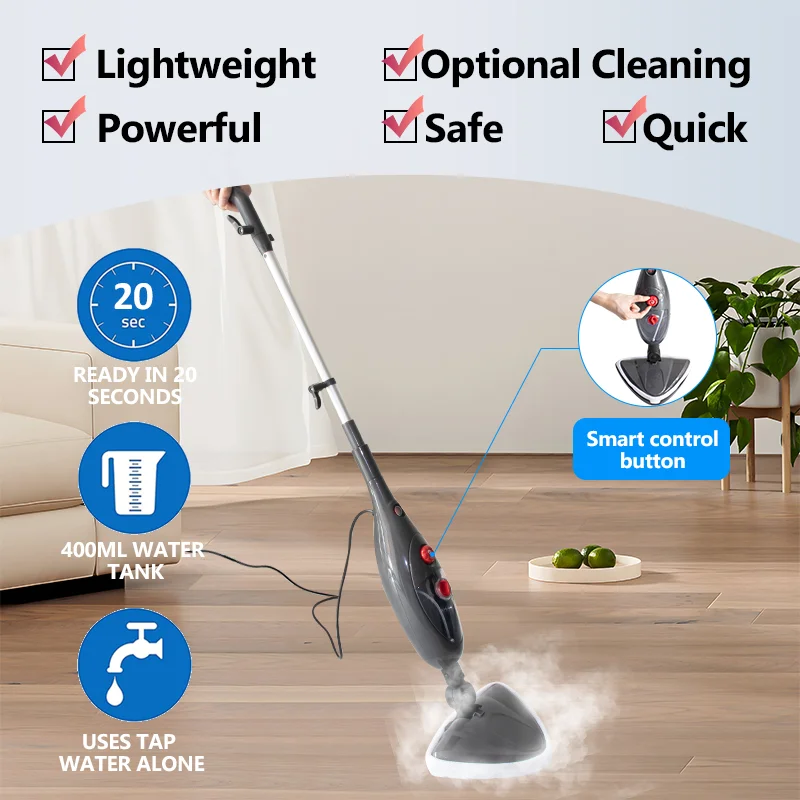 High Temperature Steam Cleaner Carpet Window Cars Handheld Steam
