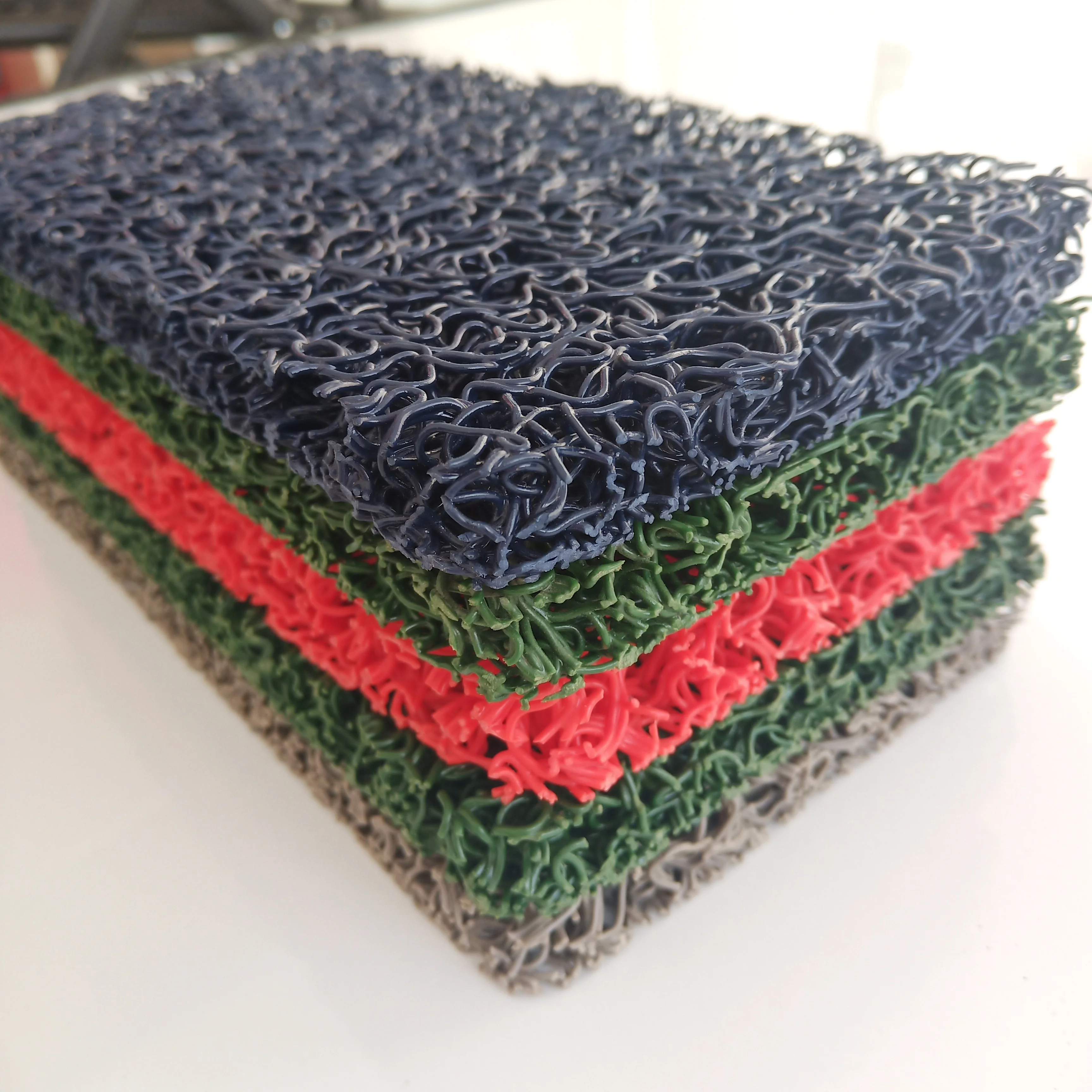 Tapis Caoutchouc Antidérapant Floordirekt - 100x250 Cm X 10mm - Pour Piscine, Cuisine, Atelier - Noir - 3