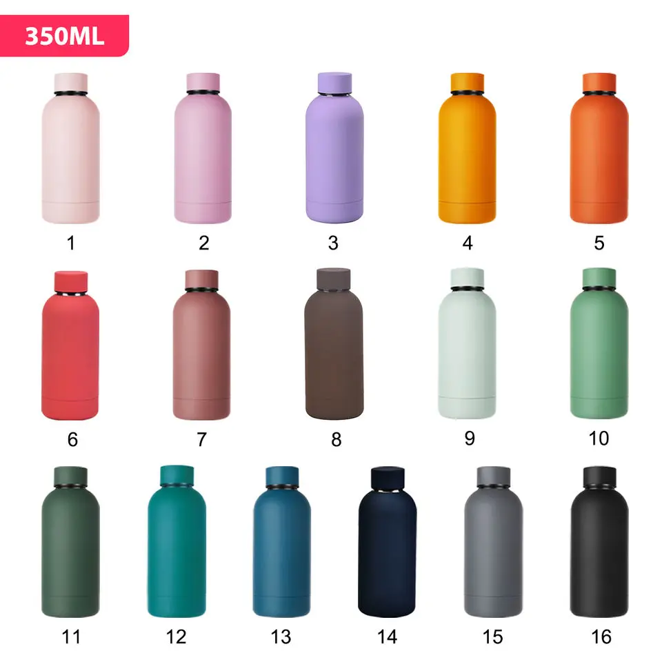 Двойная пользовательская нержавеющая сталь бутылка для воды настенные маленькие бутылки с пользовательским