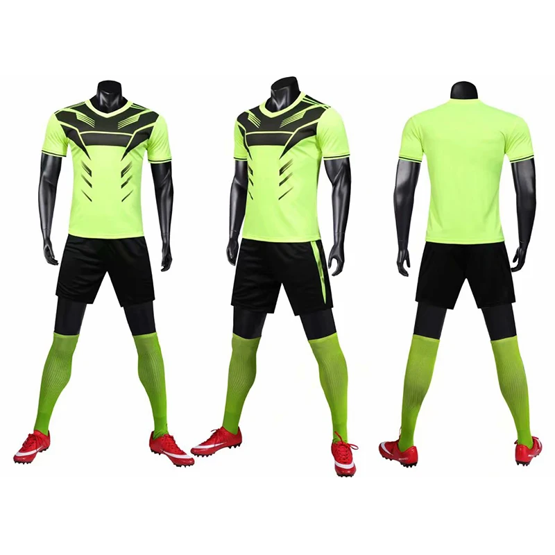 Cheap Blank Soccer Jersey Kit Sublimated Men Soccer Football Wear