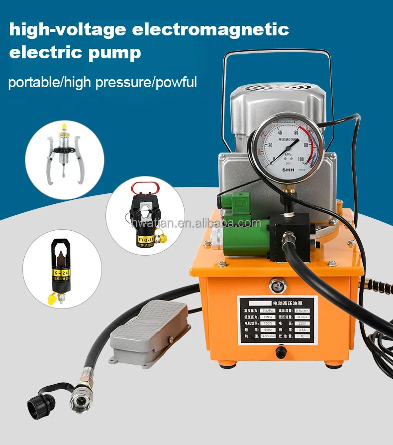 Easy Operate Electric Hydraulic Pump Unit for Split Hydraulic Device Pump Station