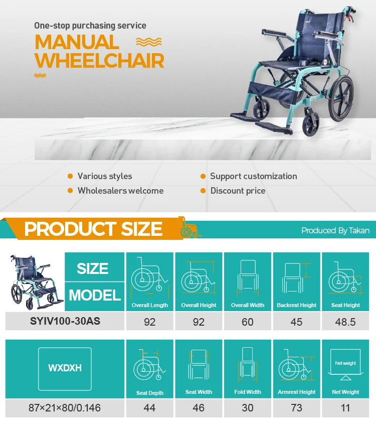 Factory Bestselling Wheelchair Spray Frame Manual Wheelchair For