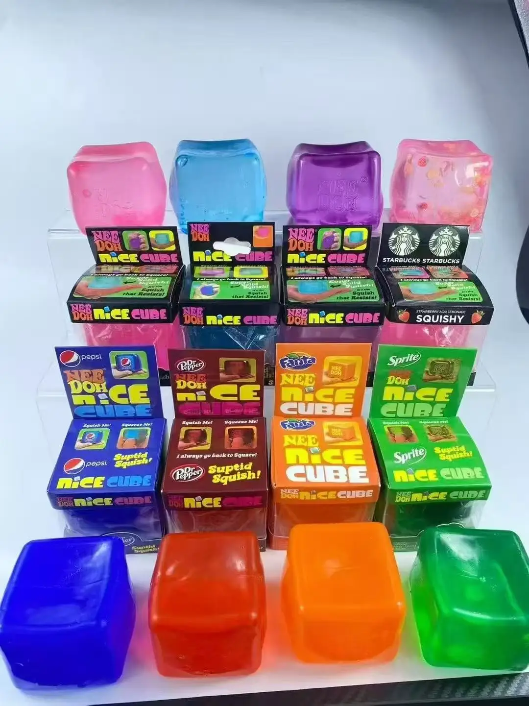 Nice Cube Stress Cube pepsi Squishy sprite Squishy Cube Anti