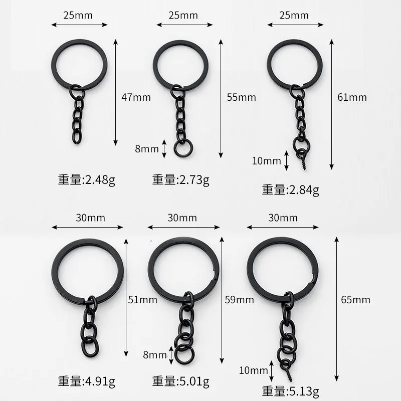 5/10/15 Pcs/Lot Key Chain Key Ring For Jewelry Making Keychain...