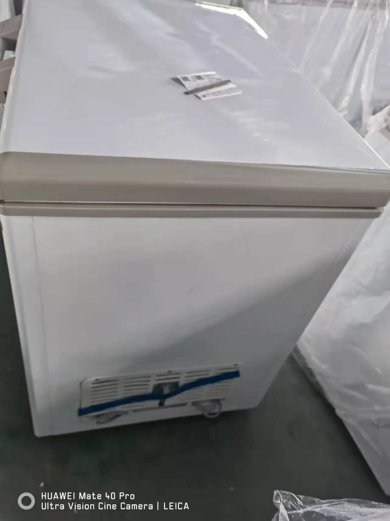 Commercial Chest Freezer Sliding Top Curve Glass Door Chest Freezer