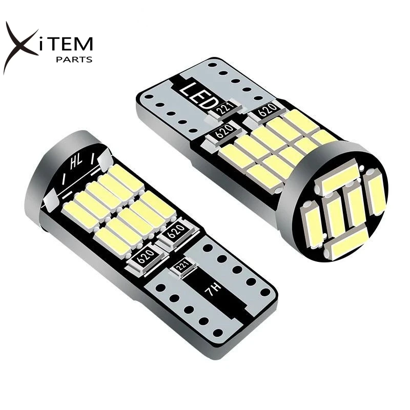 Canbus W5W Led T10 LED Bulbs 4014 26 SMD for Car Interior Signal Lamp 12V Parking Light Clearance Dome Reading Interior