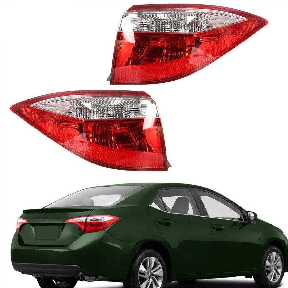 car body taillamp halogen & xenon tail lights for TOYOTA corolla 2014 2015 2016